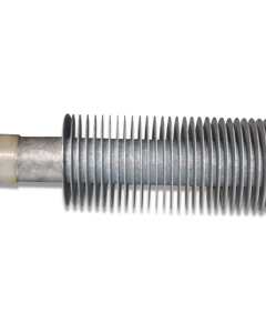 Ribbed tube galv 1 1/2"x1000